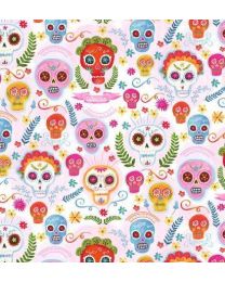 Sugar Skulls Blush from Michael Miller Fabrics