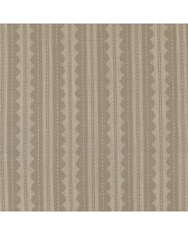 Sugarberry Stripes Weathered Teak by Bunny Hill Designs for Moda