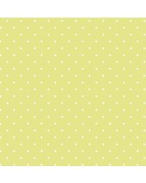 Sweet Shoppe Candy Dot Citron by Andover Fabrics