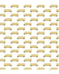 Teachers Rule School Bus from Camelot Fabrics