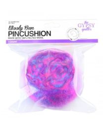 The Wooly Bun Pincushion from The Gypsy Quilter