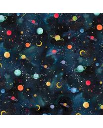 To The Moon Planets by Rachel Nieman for PB Textiles 