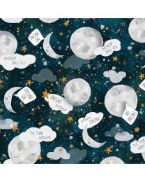 To The Moon To The Moon Toss by Rachel Nieman for PB Textiles