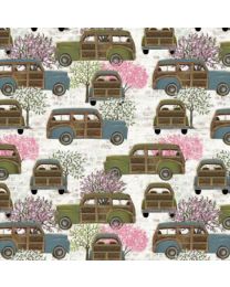 Touch of Spring Wagoneer White  from 3 Wishes