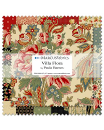 Villa Flora 10in Squares by Paula Barnes for Marcus Fabrics