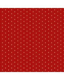 Villa Flora Dainty Dots Red by Paula Barnes for Marcus Fabrics