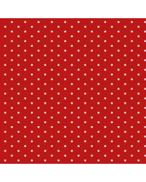 Vintage Sewing Stash Dots Red by Aimee Stewart for Michael Miller