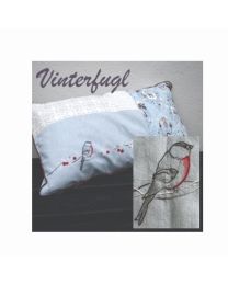 Winterbird Stitchery Cushion Pattern from Northern Quilts