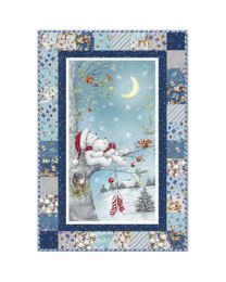 Woodland Gifts Panel Quilt Kit from Wilmington