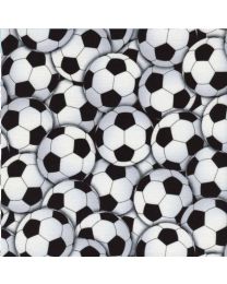  Soccer Balls from Timeless Treasures Sports Collection