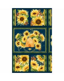 Autumn Sun Craft Panel Multi by Lola Molina Collection for Wilmington Prints