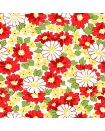 Beach Baby Floral Yellow by Retro Vintage for PB Textiles