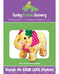 Georgie the Good Luck Elephant from Funky Firends Factory