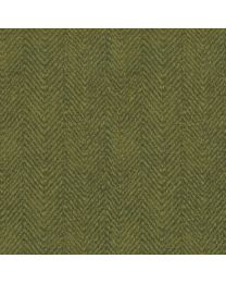 Woolies Houndstooth Green Flannel by Bonnie Sullivan from Maywood