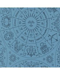 Starry Sky Midday Zodiac by April Rosenthal for Moda Fabrics 