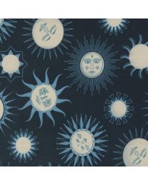 Starry Sky Mist Midnight Sun by April Rosenthal for Moda Fabrics 