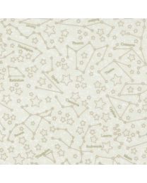Starry Sky Mist Constellations by April Rosenthal for Moda Fabrics 