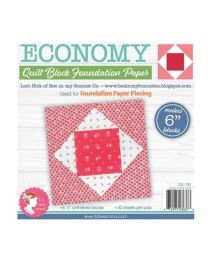 Economy 6inch Quilt Block Foundation Paper from It's Sew Emma