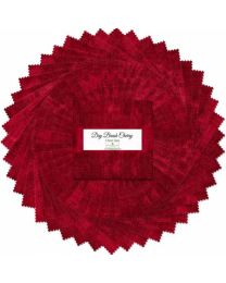 Essentials Dry Brush Cherry 5" Squares from Wilmington Prints